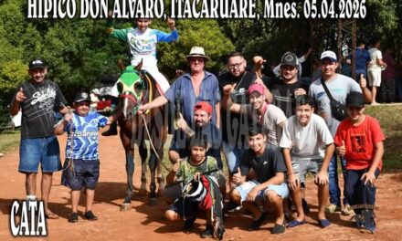 CATA – CLASICO, HIPICO DON ALVARO, ITACARUARE, MISIONES 05.04.2026