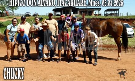 CHUCKY – HIPICO DON ALVARO, ITACARUARE, MISIONES. 05.04.2026