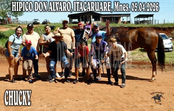 CHUCKY – HIPICO DON ALVARO, ITACARUARE, MISIONES. 05.04.2026