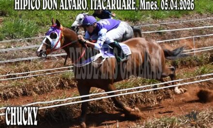 CHUCKY – HIPICO DON ALVARO, ITACARUARE, MISIONES. 05.04.2026