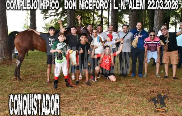 CONQUISTADOR – CLASICO – C. H. DON NICEFORO, L.N.ALEM, MISIONES 22.03.2026