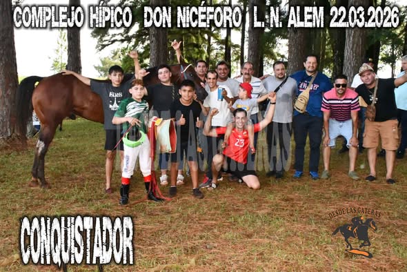 CONQUISTADOR – CLASICO – C. H. DON NICEFORO, L.N.ALEM, MISIONES 22.03.2026