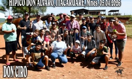 DON CIRO – HIPICO DON ALVARO, ITACARUARE, MISIONES 05.04.2026