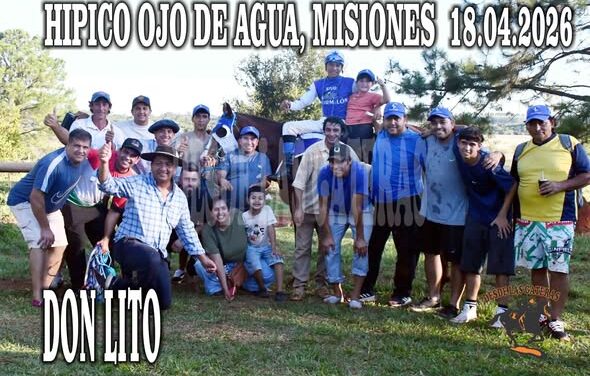 DON LITO – CLASICO – HIPICO OJO DE AGUA – 18-04-2026
