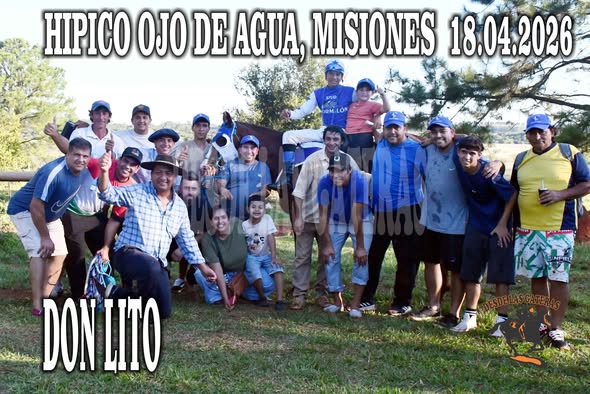 DON LITO – CLASICO – HIPICO OJO DE AGUA – 18-04-2026