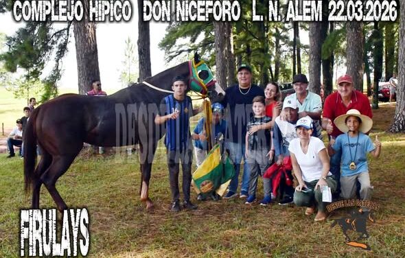 FIRULAYS – CLASICO COMPLEJO HIPICO DON NICÉFORO, ALEM 22.03.2026