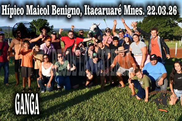 GANGA – CLASICO CENTRAL – HIPICO MAICOL BENIGNO, ITACARUARE, MISIONES 29.03.2026