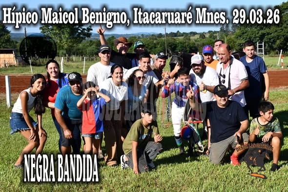 NEGRA BANDIDA – CLASICO – HIPICO MAICOL BENIGNO , ITACARUARE 29.03.2025