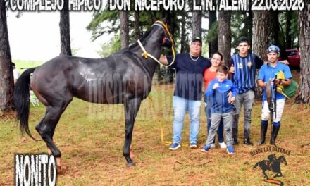NONITO – HIPICO DON NICEFORO, ALEM. 22.03.2026