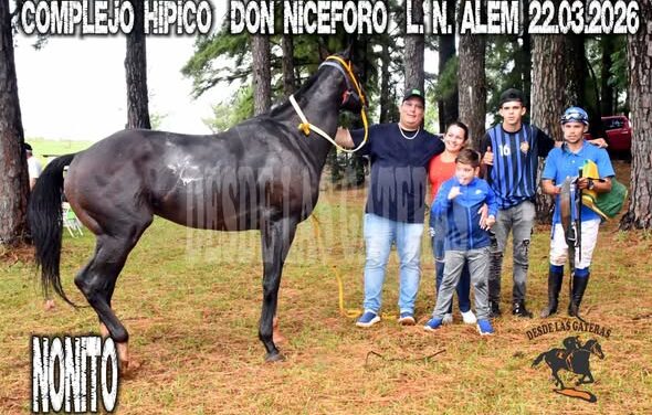 NONITO – HIPICO DON NICEFORO, ALEM. 22.03.2026