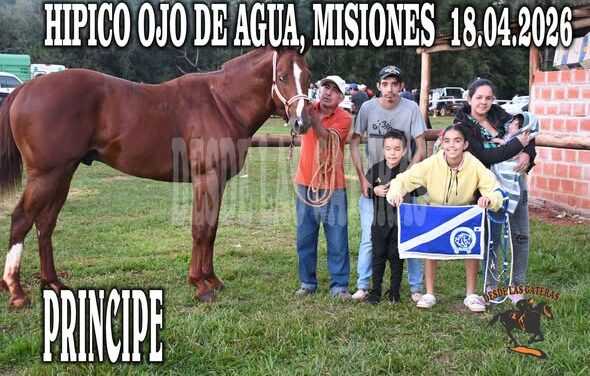 PRINCIPE – CLASICO – HIPICO OJO DE AGUA, MISIONES. 18-04-2026