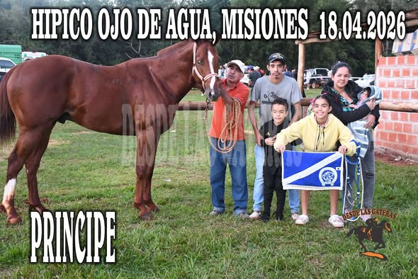PRINCIPE – CLASICO – HIPICO OJO DE AGUA, MISIONES. 18-04-2026