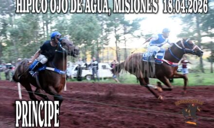 PRINCIPE – CLASICO – HIPICO OJO DE AGUA, MISIONES. 18-04-2026