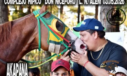 AKAPANA – CLASICO CENTRAL. HIPICO DON NICEFORO, ALEM. 03.05.2026