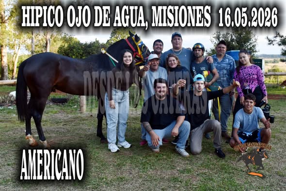 AMERICANO – HIPICO OJO DE AGUA, MISIONES 16.05.2026