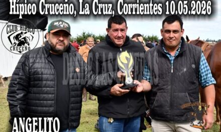 ANGELITO – HIPICO CRUCEÑO, LA CRUZ CORRIENTES, 10.05.2026