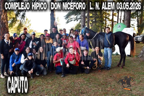 CAPUTO – CLASICO – C. H. DON NICEFORO ALEM 03.05.2026