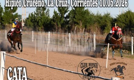 CATA – CLUB HIPICO CRUCEÑO, LA CRUZ CORRIENTES, 10.05.2026