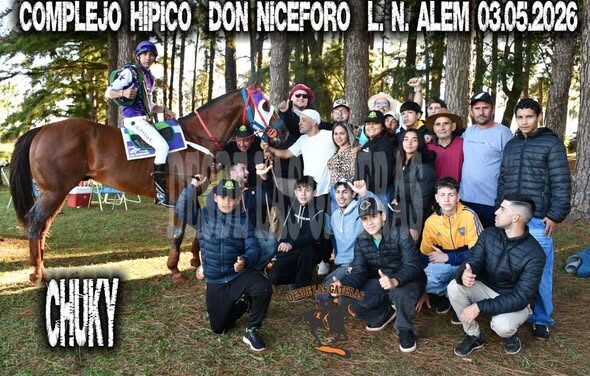CHUKY – CLASICO. C. H. DON NICÉFORO, LEANDRO N ALEM, MISIONES. 03.05.2026