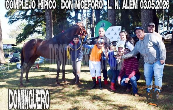 DOMINGUERO – HIPICO DON NICEFORO ALEM 03.05.2026