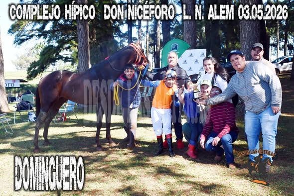 DOMINGUERO – HIPICO DON NICEFORO ALEM 03.05.2026