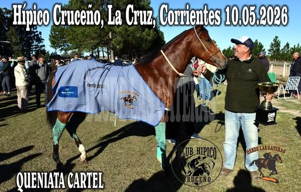 QUENIATA CARTEL – POLLA POTRILLOS C. H. CRUCEÑO, LA CRUZ, CORRIENTES 10.05.2026