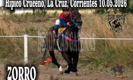 ZORRO – HIPICO CRUCEÑO, LA CRUZ, CORRIENTES, 10.05.2026