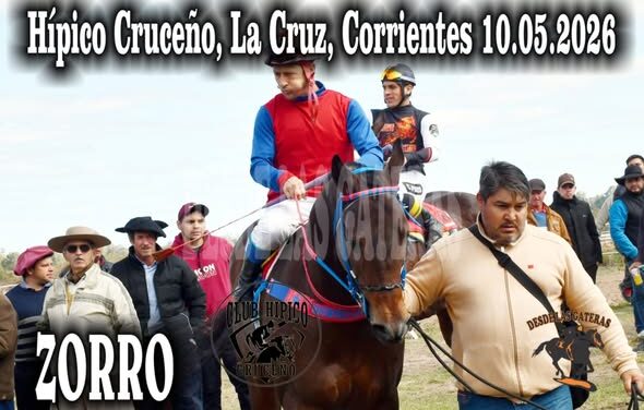 ZORRO – HIPICO CRUCEÑO, LA CRUZ, CORRIENTES, 10.05.2026