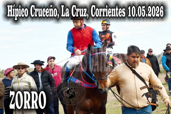 ZORRO – HIPICO CRUCEÑO, LA CRUZ, CORRIENTES, 10.05.2026