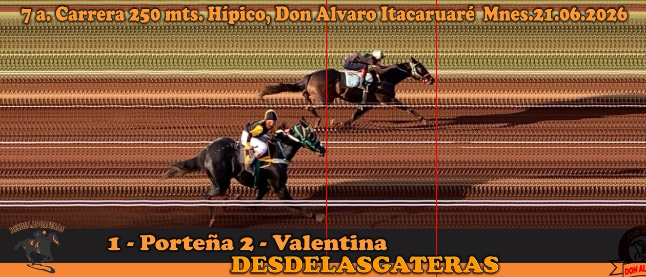 Todo lo sucedido en el hipico Don Alvaro de Itacaruaré Misiones este 21-06-26