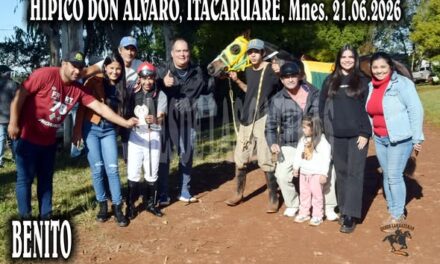 BENITO – CLASICO – HIPICO DON ALVARO, ITACARUARE21.06.2026