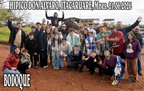 BODOQUE – CLASICO HIPICO DON ALVARO, ITACARUARE 21.06.2026