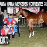 DON INGRATO, HIPICO SANTA MARIA, MERCEDESM CORRIENTES 31.05.2026