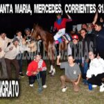 DON INGRATO, HIPICO SANTA MARIA, MERCEDESM CORRIENTES 31.05.2026