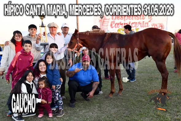 EL GAUCHO – CLASICO – HIPICO SANTA MARIA, MERCEDES, CORRIENTES 31.05.2026