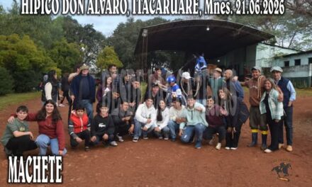 MACHETE – HIPICO DON ALVARO, ITACARUARE, MISIONES
