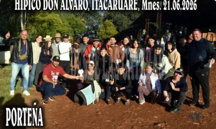 PORTEÑA – HIPICO DON ALVARO, ITACARUARE, MISIONES.21.06.2026