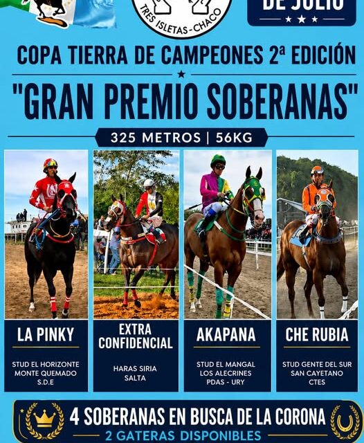 11 Y 12 DE JULIO EN TRES ISLETAS