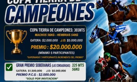TIERRA DE CAMPEONES en el Hípico LA DIOSA