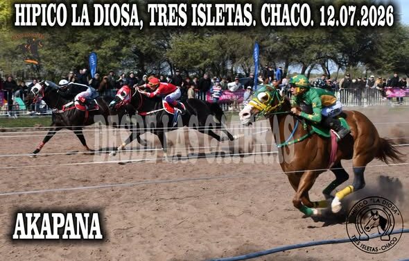 AKAPANA – GRAN PREMIO SOBERANAS, HIPÍCO LA DIOSA, TRES ISLETAS CHACO 12.07.20026