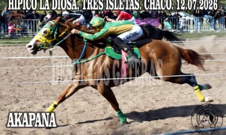 AKAPANA – GRAN PREMIO SOBERANAS, HIPÍCO LA DIOSA, TRES ISLETAS CHACO 12.07.20026