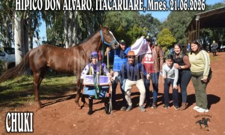 CHUCKI – HIPICO DON ALVARO, ITACARUARE 21.06.2026
