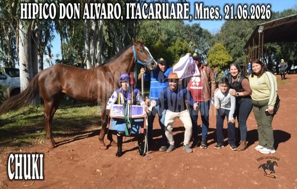 CHUCKI – HIPICO DON ALVARO, ITACARUARE 21.06.2026