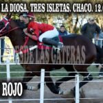 GRAN ROJO – GRAN PREMIO NACIONALES 300 METROS, HIPICO LA DIOSA, TRES ISLETAS, CHACO 12.07.2026