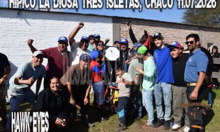HAWK EYES – 3RA SERIE POLLA POTRILLOS CFS, HIPICO LA DIOSA, TRES ISLETAS CHACO 11.07.2026
