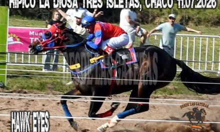 HAWK EYES – 3RA SERIE POLLA POTRILLOS CFS, HIPICO LA DIOSA, TRES ISLETAS CHACO 11.07.2026