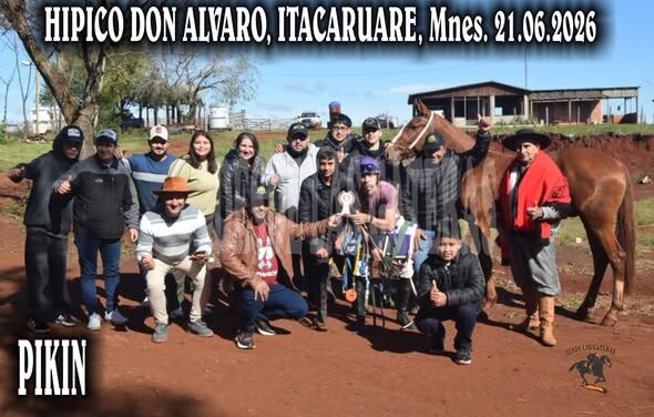 PIQUIN – HIPICO DON ALVRO, ITACARUARE, MISIONES 21.06.2026