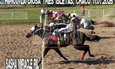 SASHA MIRACLE RIL 2DA SERIE POLLA POTRILLOS CFS, HIPICO LA DIOSA, TRES ISLETAS CHACO 11.07.2026