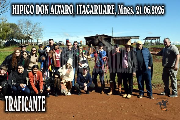 TRAFICANTE – CLASICO HIPICO DON ALVARO, ITACARUARE 21.06.2026