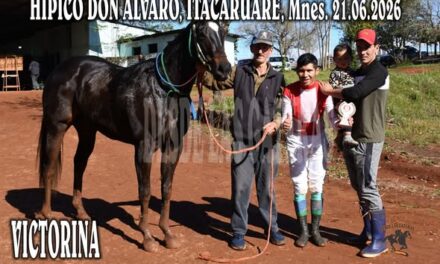 VICTORINA – CLASICO HIPICO DON ALVARO, ITACARUARE, 21.06.2026